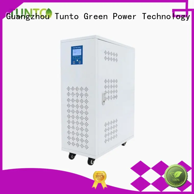 Tunto mini portable solar power generator manufacturer for street