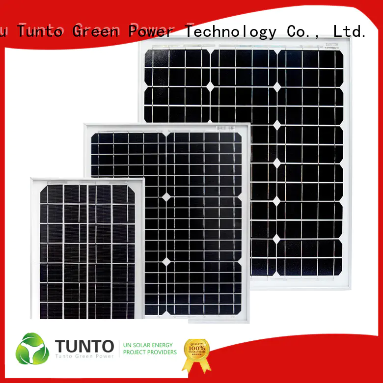 Tunto monocrystalline monocrystalline solar panel factory price for solar plant
