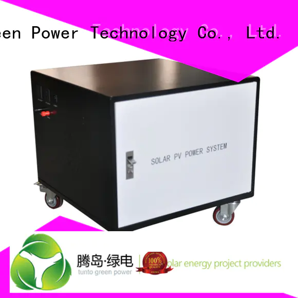 solar generator polycrystalline solar panel portable Tunto company