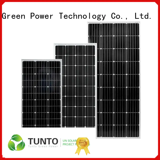 Tunto 100w off grid solar panel kits supplier for street lamp