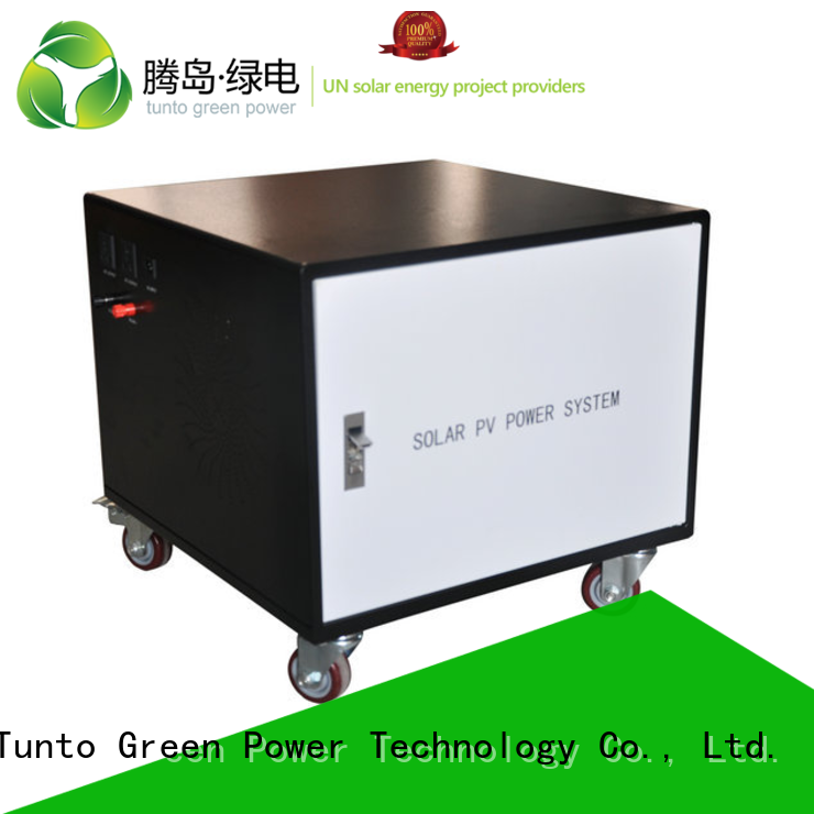 Tunto Brand off mini led street light solar system application supplier