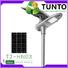 Tunto solar powered outside lights supplier for parking lot