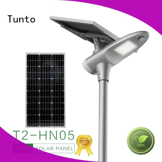 all in one solar light factory price for plaza Tunto