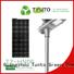 Tunto energy saving solar powered led street lights supplier for road