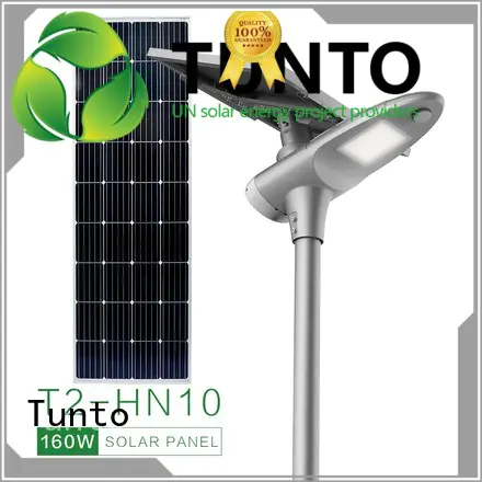 warm all in one solar street light supplier for parking lot