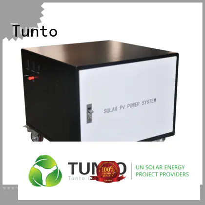 Tunto durable portable solar power generator 6000w for outdoor