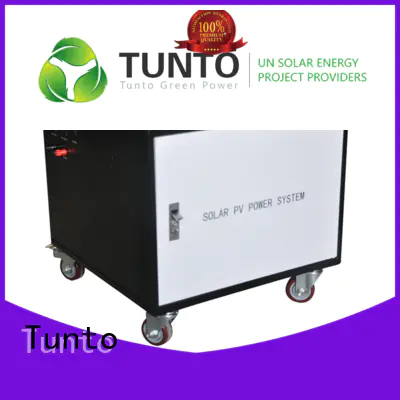 Tunto Brand portable mini custom led street light solar system